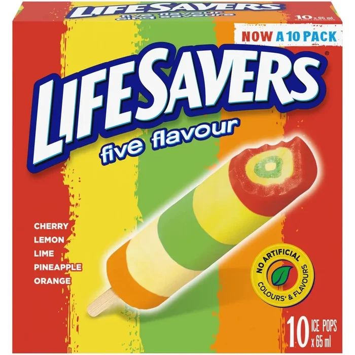 Nestle LifeSavers Popsicles, 4-Pack