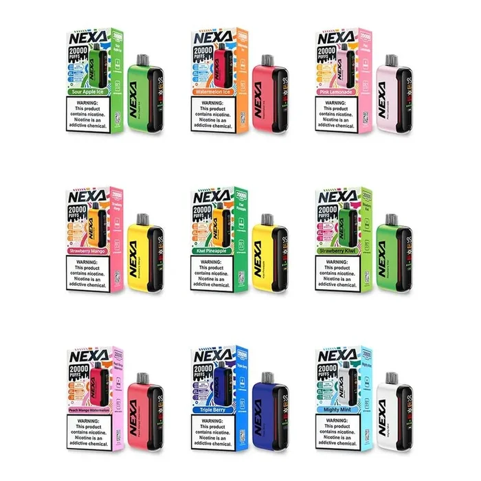 NEXA N20000 Disposable Vape 20000 Puffs, 20mL, 50mg Nicotine | Minimum Order Quantity 5