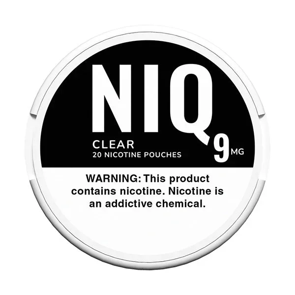 NIQ Clear Nicotine Pouches