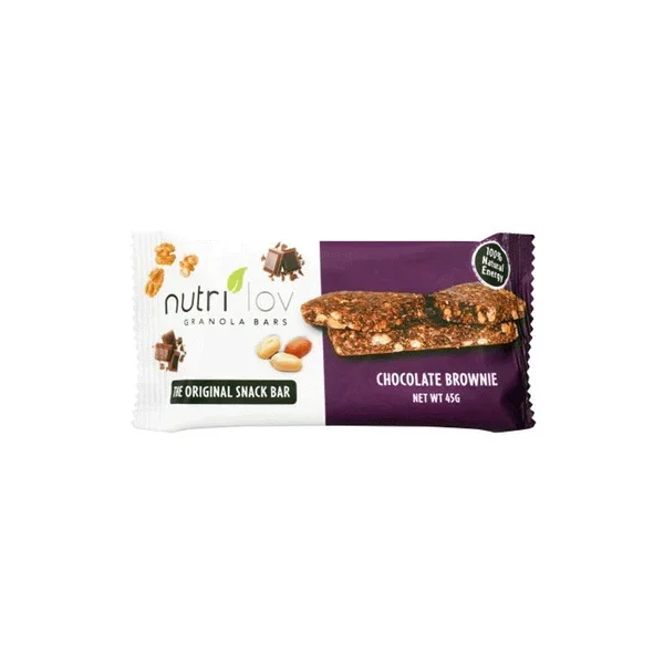 Nutrilov Chocolate Brownie Granola Bar 40g