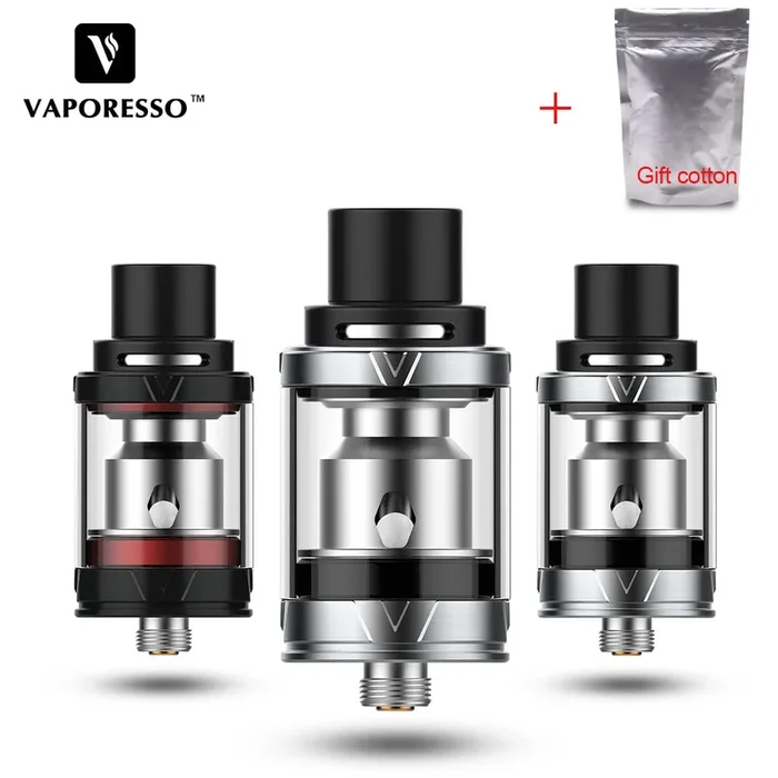 Original Vaporesso VECO Plus Tank 4ml Top fill Atomizer EUC Coil Smoking Vaporizer Tank 2ml 4ml Electronic Cigarette Vape Tank