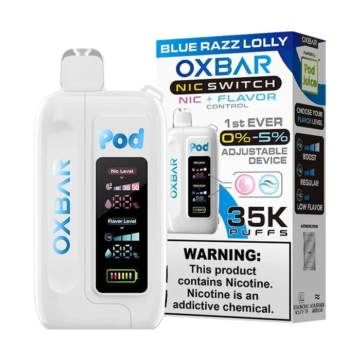 OXBAR X Pod Juice Nic Switch 35K 5% Disposable Vape