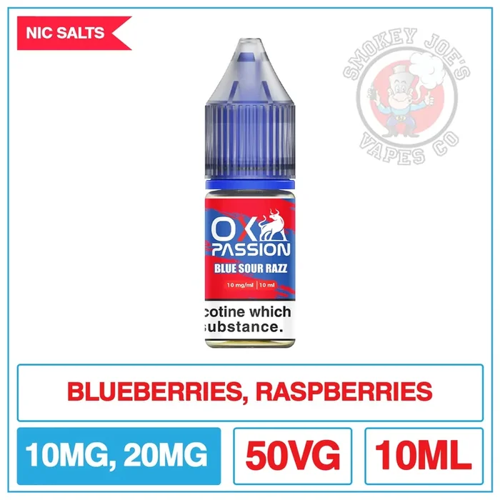 Oxva – Ox Passion – Nic Salt – Blue Sour Razz