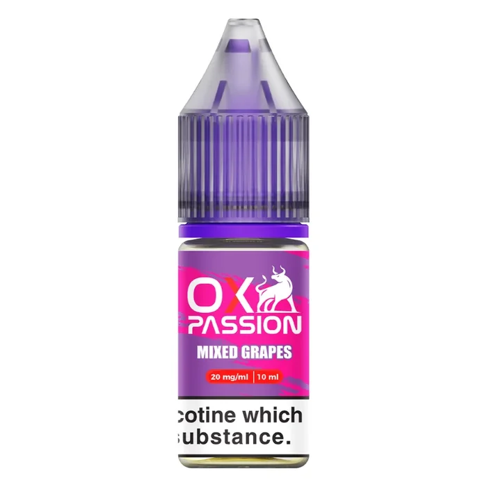 Oxva Ox Passion Mixed Grapes Nic Salt 10ml