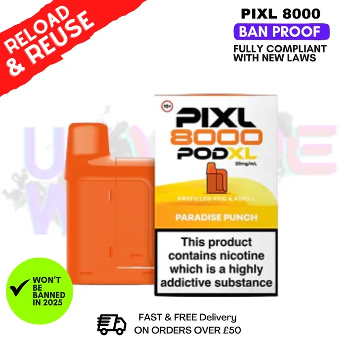 Paradise Punch Pixl 8K Replacement Pods (Refil Pack)