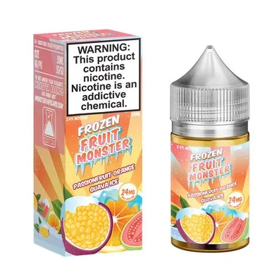 Passionfruit Orange Guava Ice By Frozen Fruit Monster Salts E-Liquid