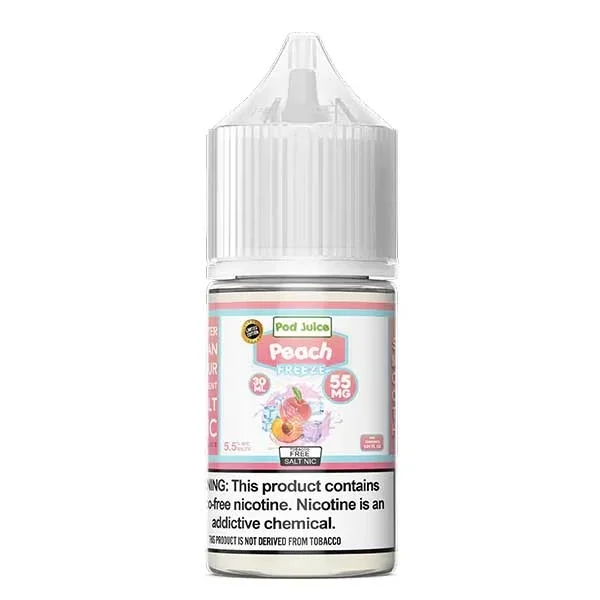 Peach Freeze By Pod Juice Salts