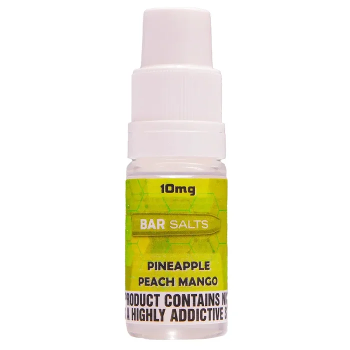 Pineapple Peach Mango 10ml Nic Salt E-liquid By Bar Salts