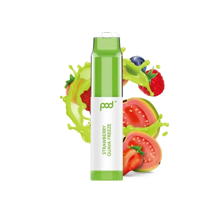 Pod Mesh Nano 1000 – Strawberry Guava Freeze