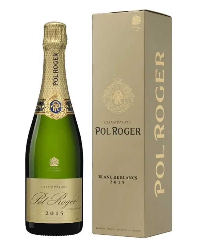 Pol Roger Blanc de Blancs Vintage 2015 Champagne Gift Box, 75 cl