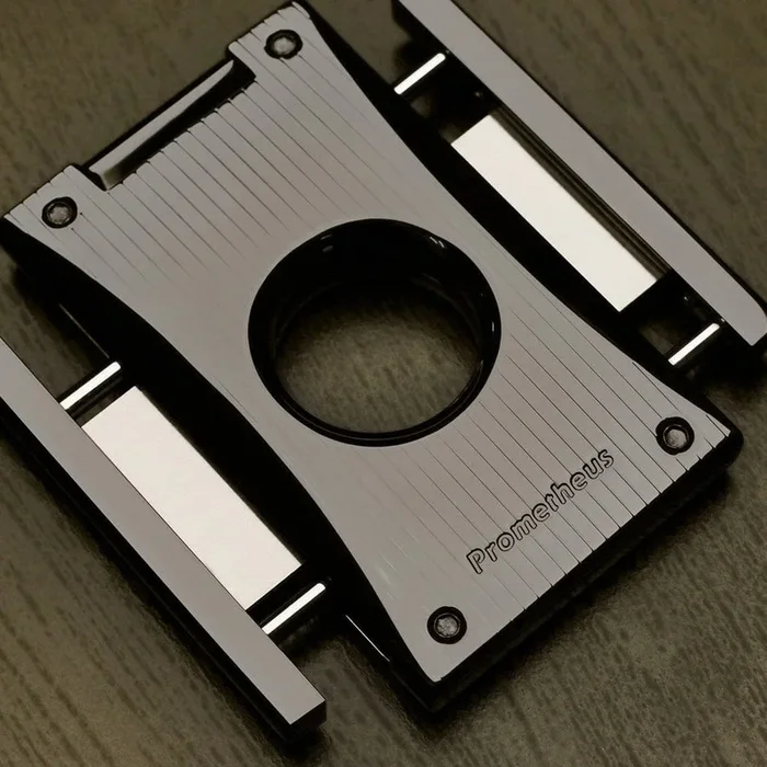 Prometheus Cutter H Gun Metal Vertical Lines