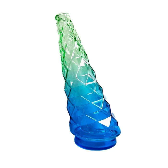 Puffco Peak Geometric Glass Bubbler for Vaporizer
