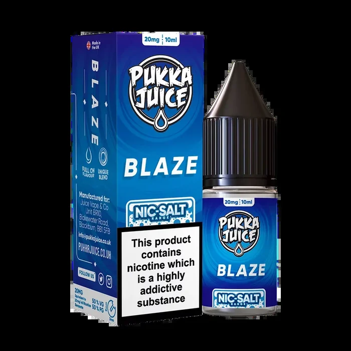 Pukka Juice Nic Salt E-Liquid Blaze