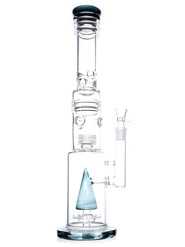 Pyramid Sprinkler with Matrix Perc Barrel Straight Tube (18 “)