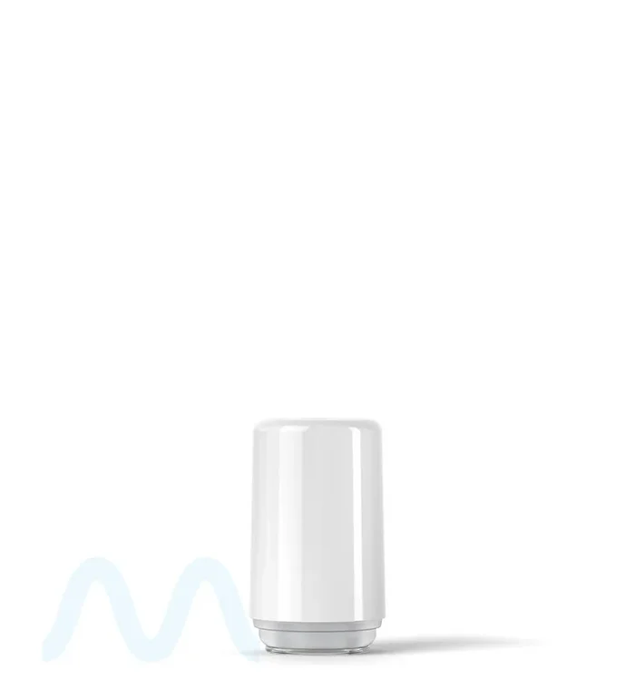 RAE | Round Vape Mouthpiece for Hand Press Plastic Cartridges | White Plastic – Hand Press – 400 Count