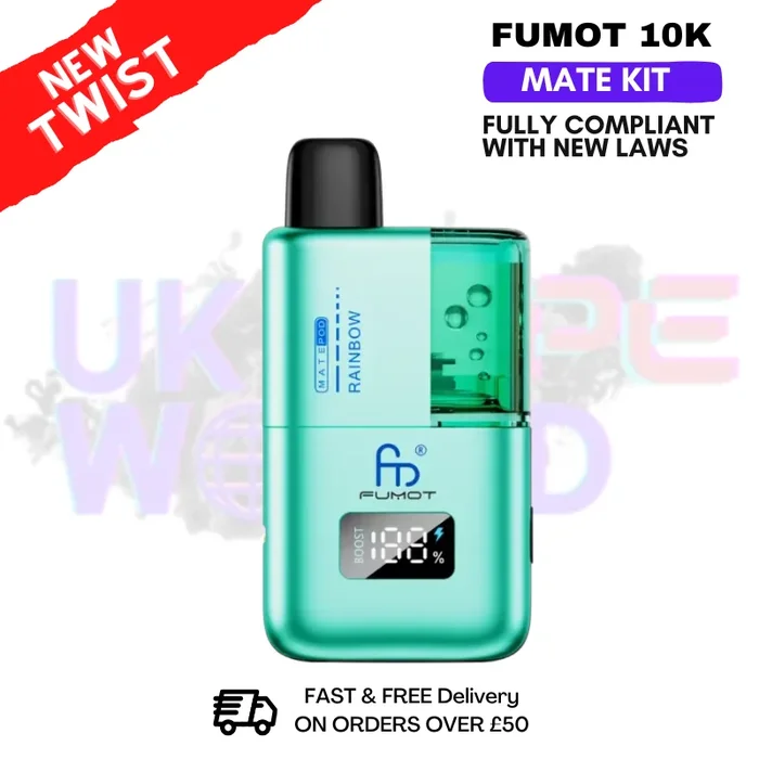 Rainbow Fumot Mate 10K Puff Prefilled Pod Kit