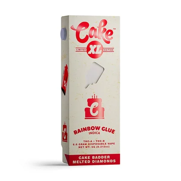 Rainbow Glue – Cake XL THC-A Disposable Vape 6G
