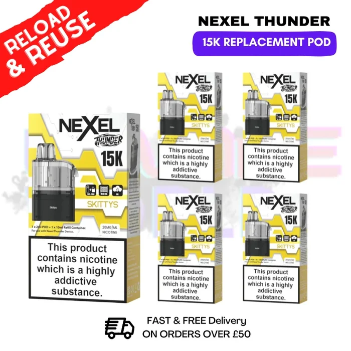 Rainbow Nexel 15K REPLACEMENT PODS BOX OF 5