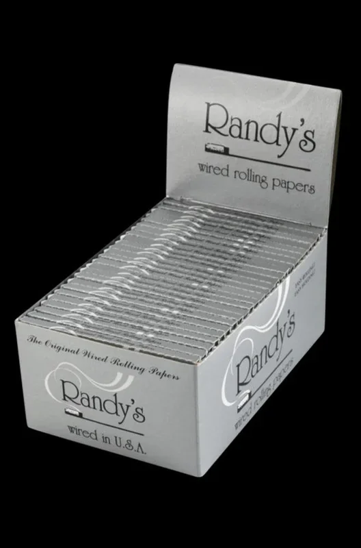 Randy’s Original Wired Rolling Papers – 25 Pack