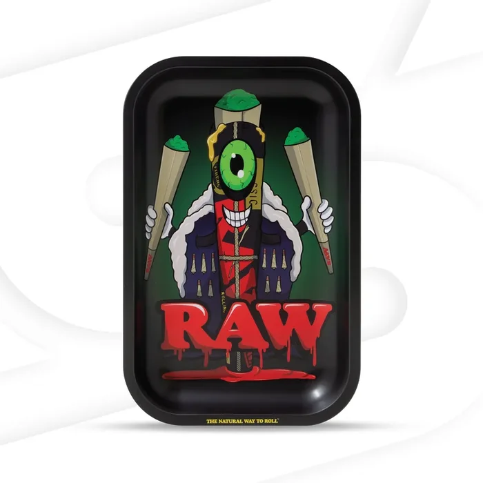 RAW Black Cone Monster Rolling Tray