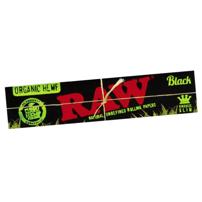 RAW Black Organic King Size Slim