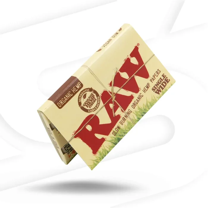 RAW Organic Hemp Single Wide Double Feed Rolling Papers