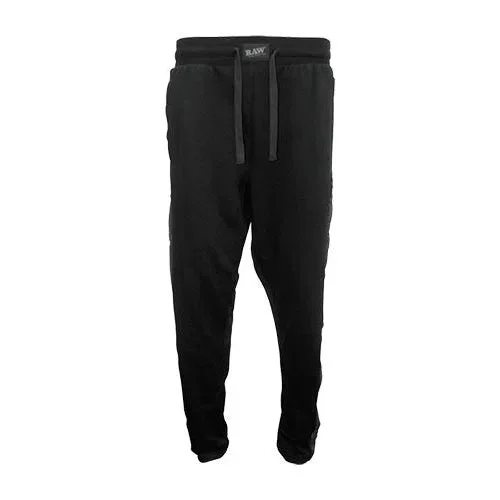 RAW Sweatpants with Grey Side Logo S-XXL