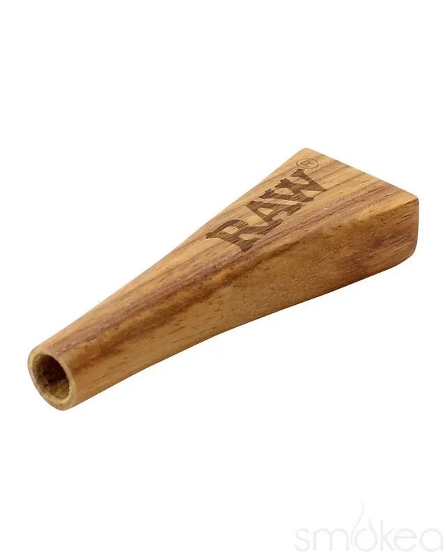 Raw Wood Double Barrel King Size Cigarette Holder