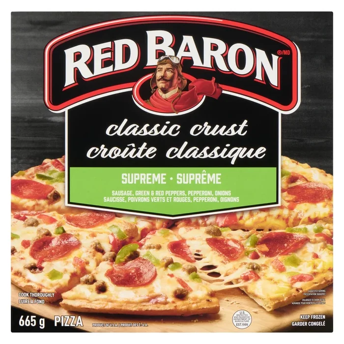 Red Baron Pizza Classic Crust Supreme, 665 g