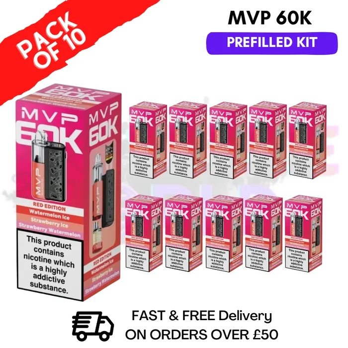 Red Edition MVP 60K Kit Box Of 10