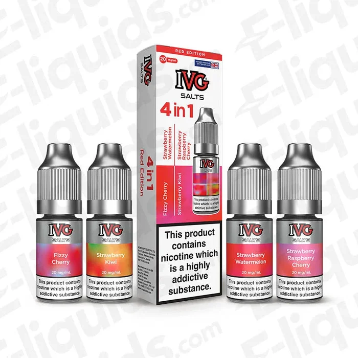 Red Edition Nic Salt Vape Juice by IVG Salts