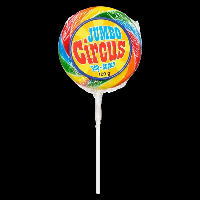 Regal Confections Pop Jumbo Circus, 100-g