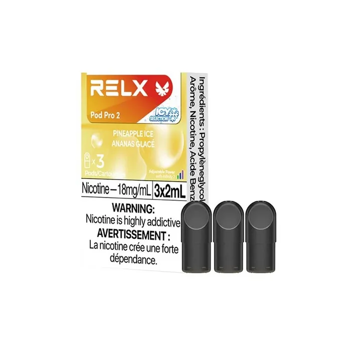 RELX Pod Pro 2 – Pineapple Ice (3 pack)