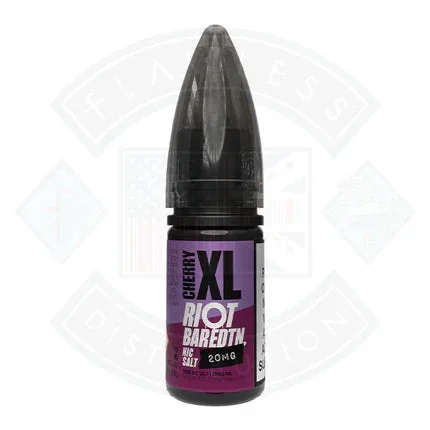 Riot Squad Bar EDTN Salt 10ml Cherry XL