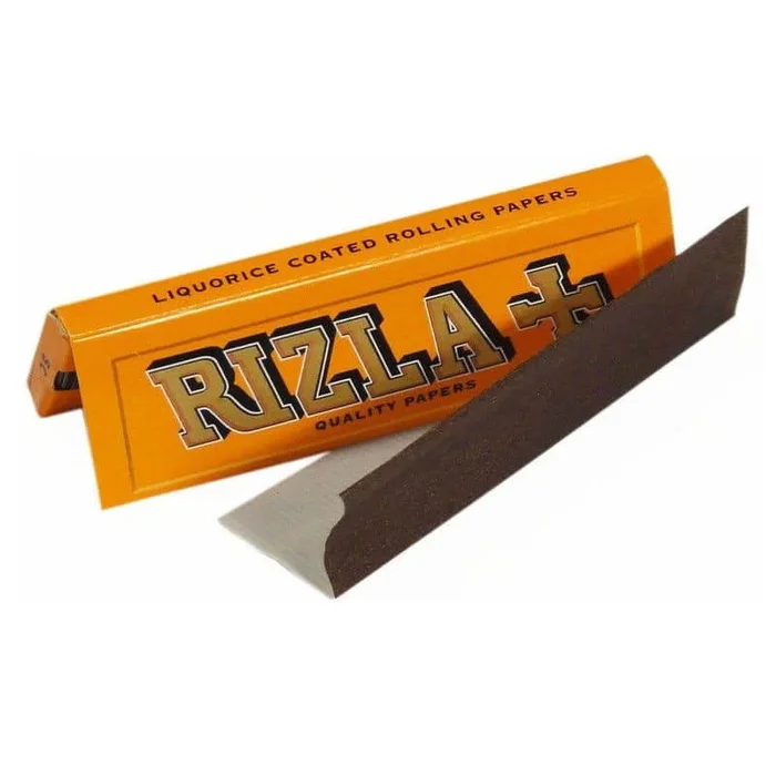 Rizla Paper Orange (Liquorice Coate)