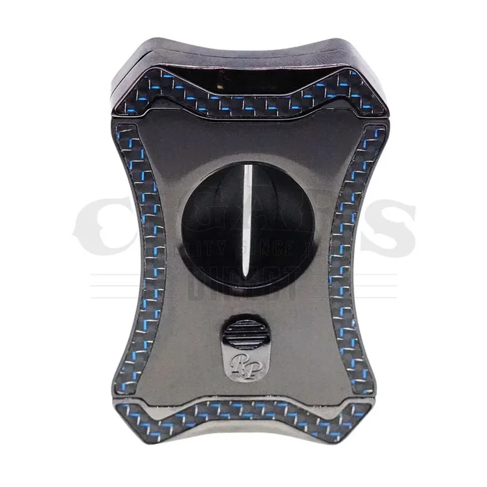 Rocky Patel Viper V Cut Series Cutter in Gunmetal and Blue