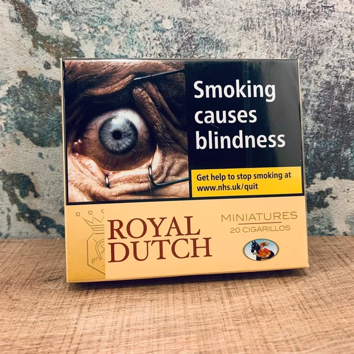 Royal Dutch Miniature Yellow Cigars 20’s