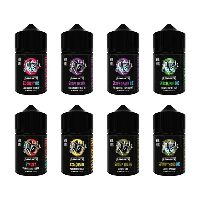 Ruthless Salt Series E-Liquid 60mL (Salt Nic)