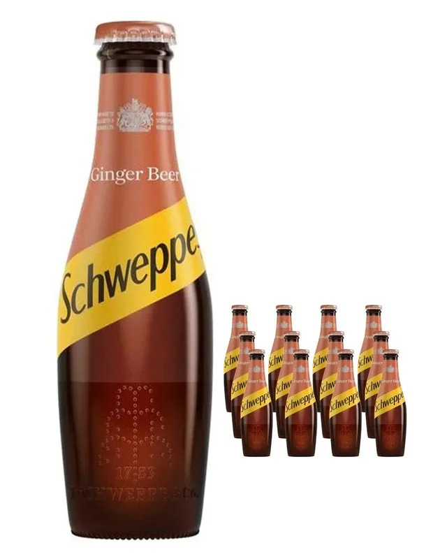 Schweppes Ginger Beer Multipack, 24 x 200 ml