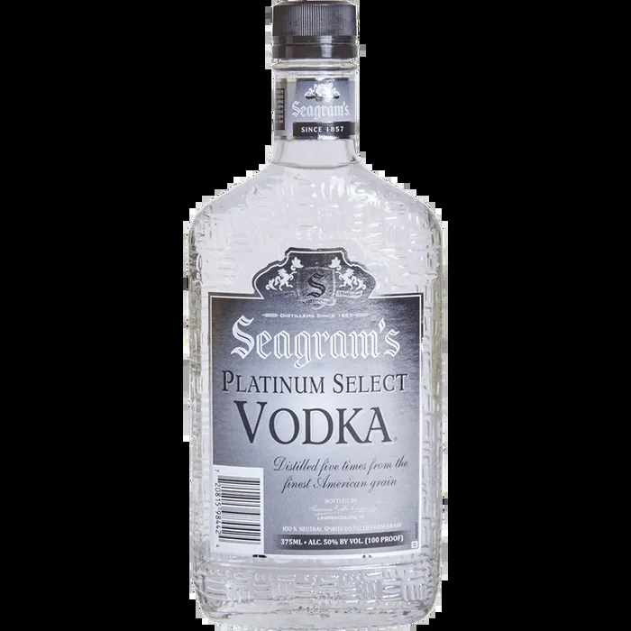 Seagrams Platinum Vodka 100Pf