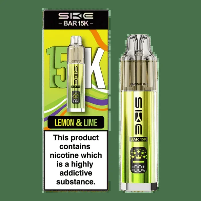 SKE Bar 15K Prefilled Pod Kit Lemon & Lime