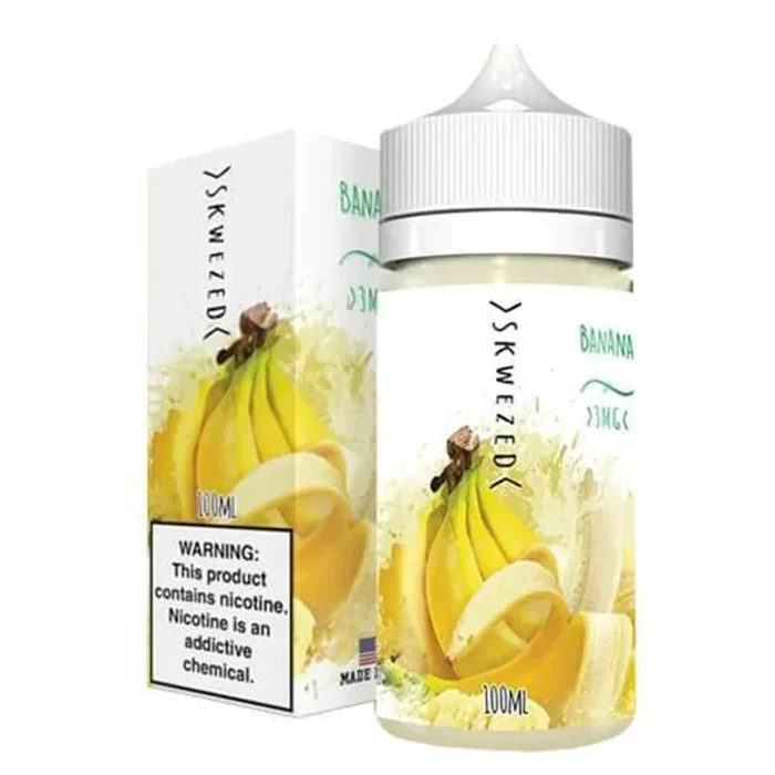 SKWEZED E-LIQUID BANANA – 100ML