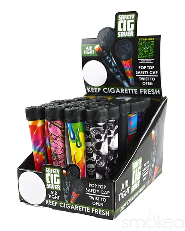 Smokezilla Safety Cig Saver (24pc Display)