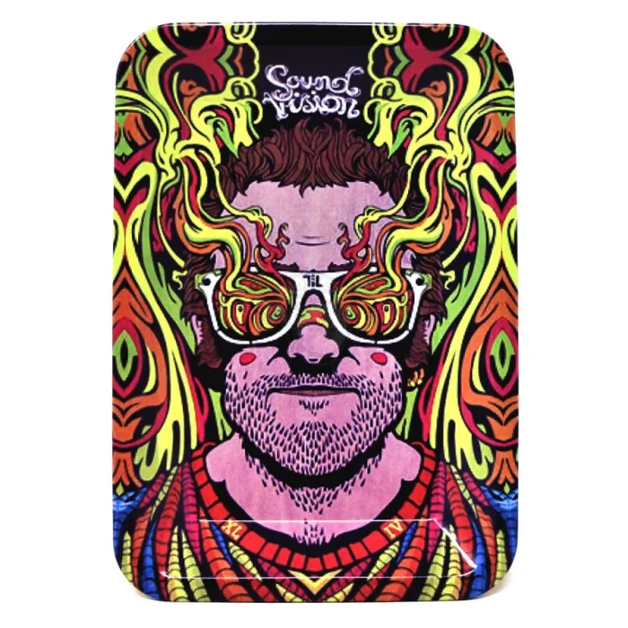 Sound Vision Metal Rolling Tray – Medium