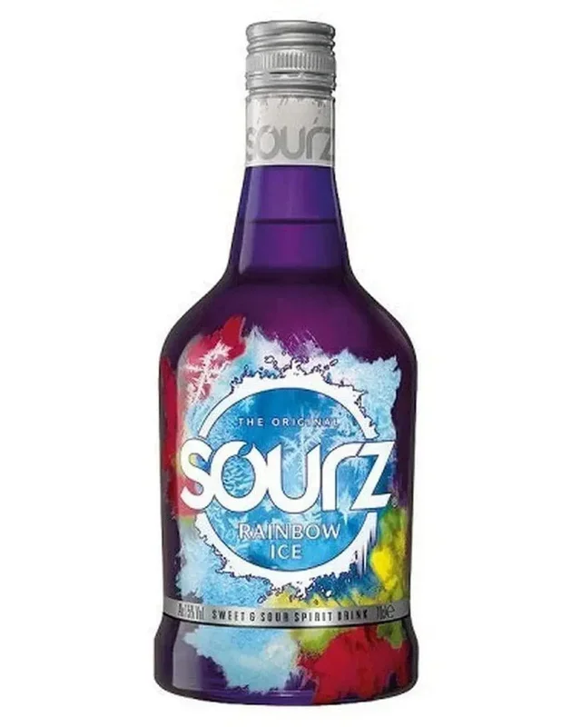 Sourz Rainbow Ice Liqueur, 70 cl