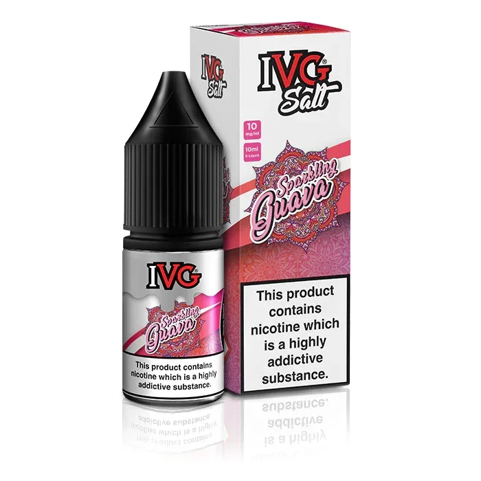 Sparkling Guava 10ml Nic Salt E-liquid by IVG