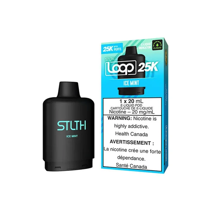 STLTH LOOP 25K Pod Pack – Ice Mint (MB)