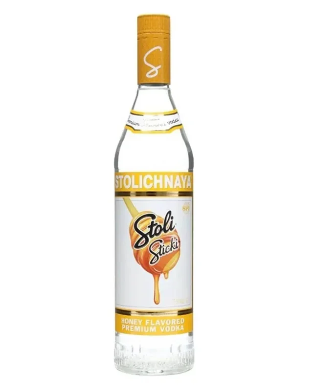 Stolichnaya Sticki Honey Vodka, 70 cl