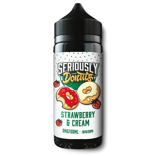 Strawberry and Cream Shortfill by Seriously