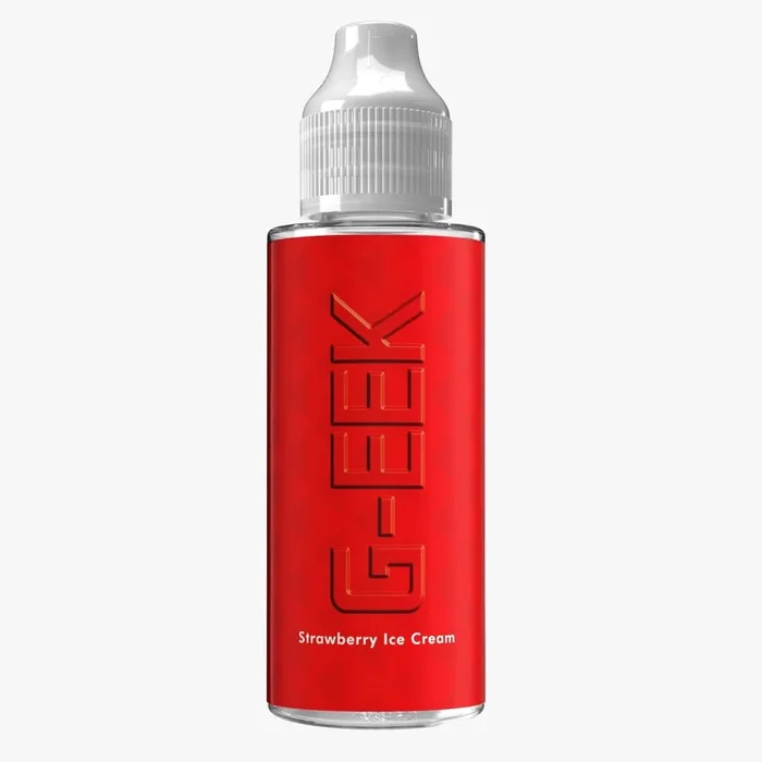 Strawberry Ice Cream 100Ml E Liquid G-eek